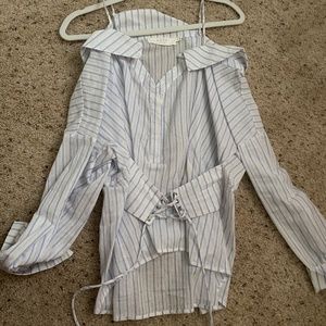 ASTR striped blouse